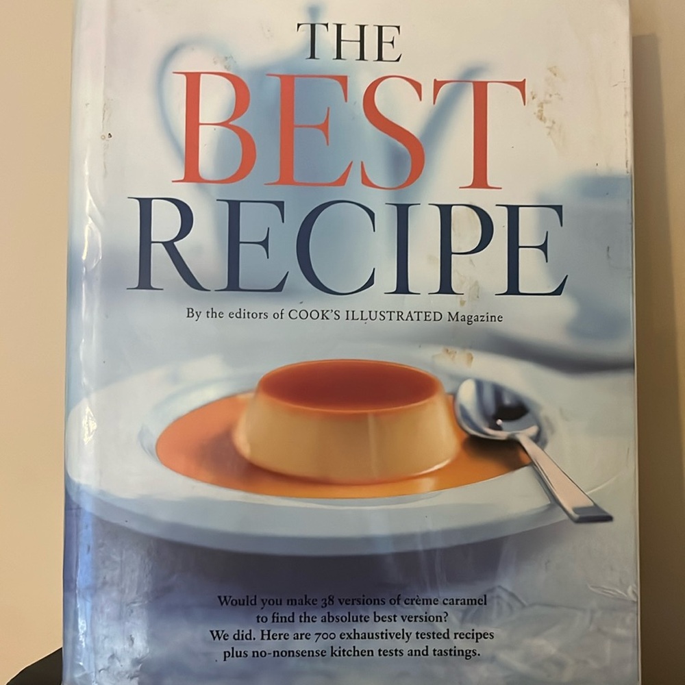 The Best Recipe Hardcover – September 10, 1999 EUC